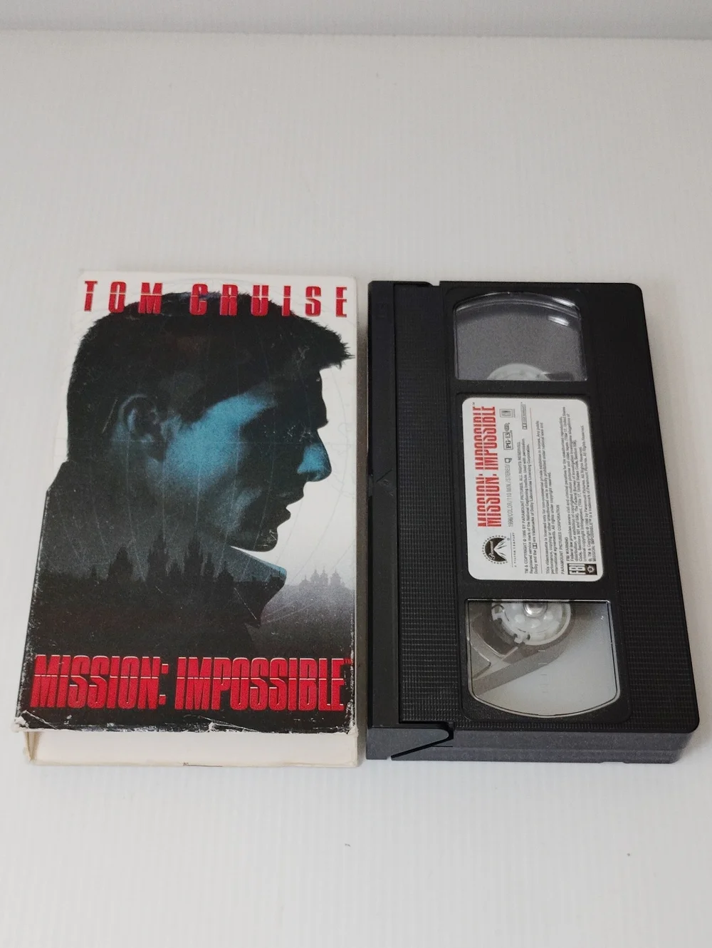 12 For $8 Mission: Impossible VHS Tape - Black